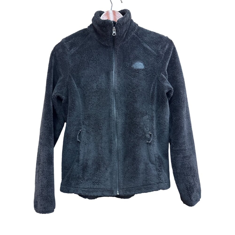 The North Face Womens Black Osito Fleece Full Zip Jacket XS